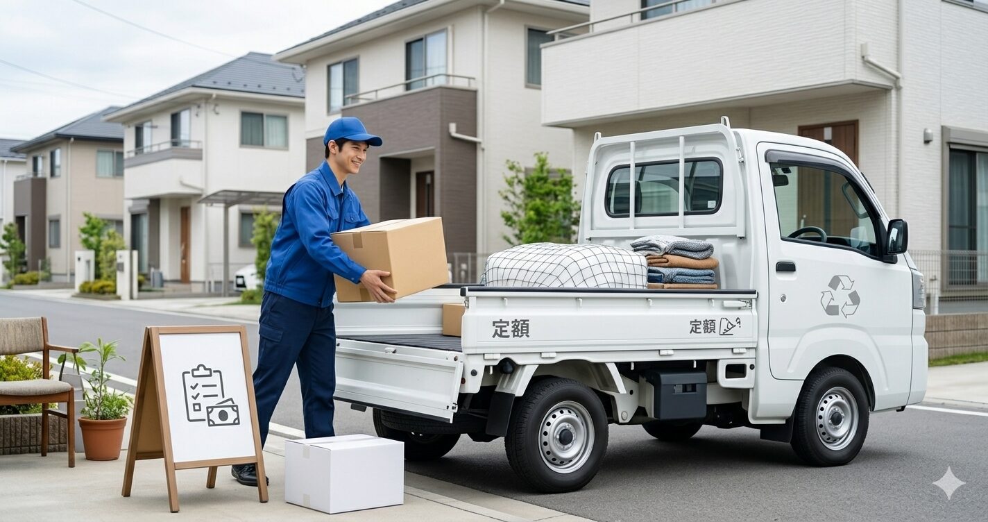 不用品回収の軽トラ積み放題！