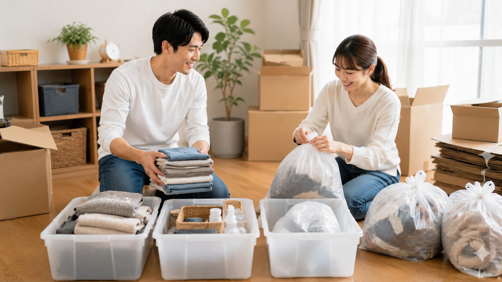 不用品回収を安く済ませる自力分別｜当日までに済ます準備